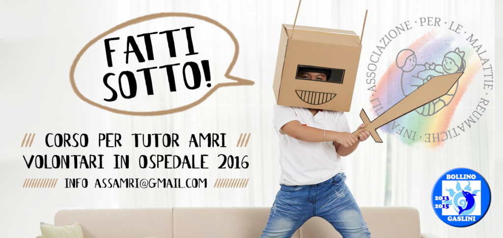 Fatti sotto! Corso Amri per tutor volontari 2016