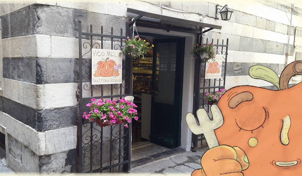 A ottobre alla Trattoria Sociale di vico Mele: mangia bene, spendi poco e sostieni Amri!